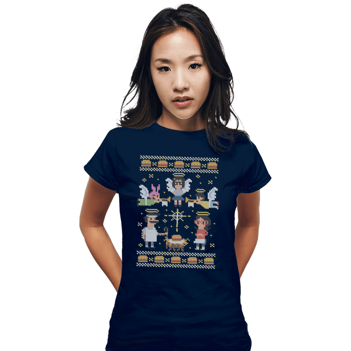 Fitted Shirts, Woman / Small / Navy