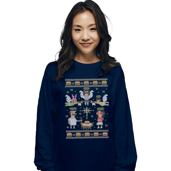 Long Sleeve Shirts, Unisex / Small / Navy