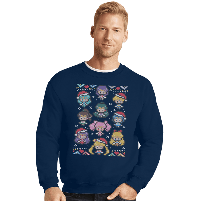 Crewneck Sweater, Unisex / Small / Navy