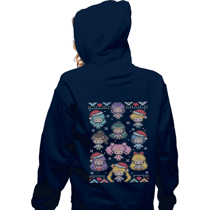 Zippered Hoodies, Unisex / Small / Navy