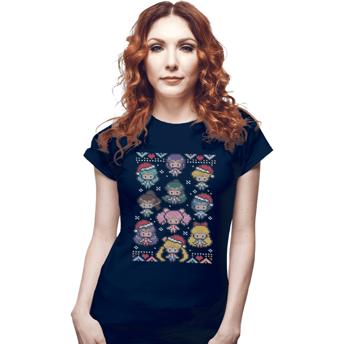 Fitted Shirts, Woman / Small / Navy
