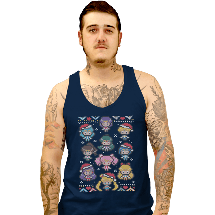 Tank Top, Unisex / Small / Navy