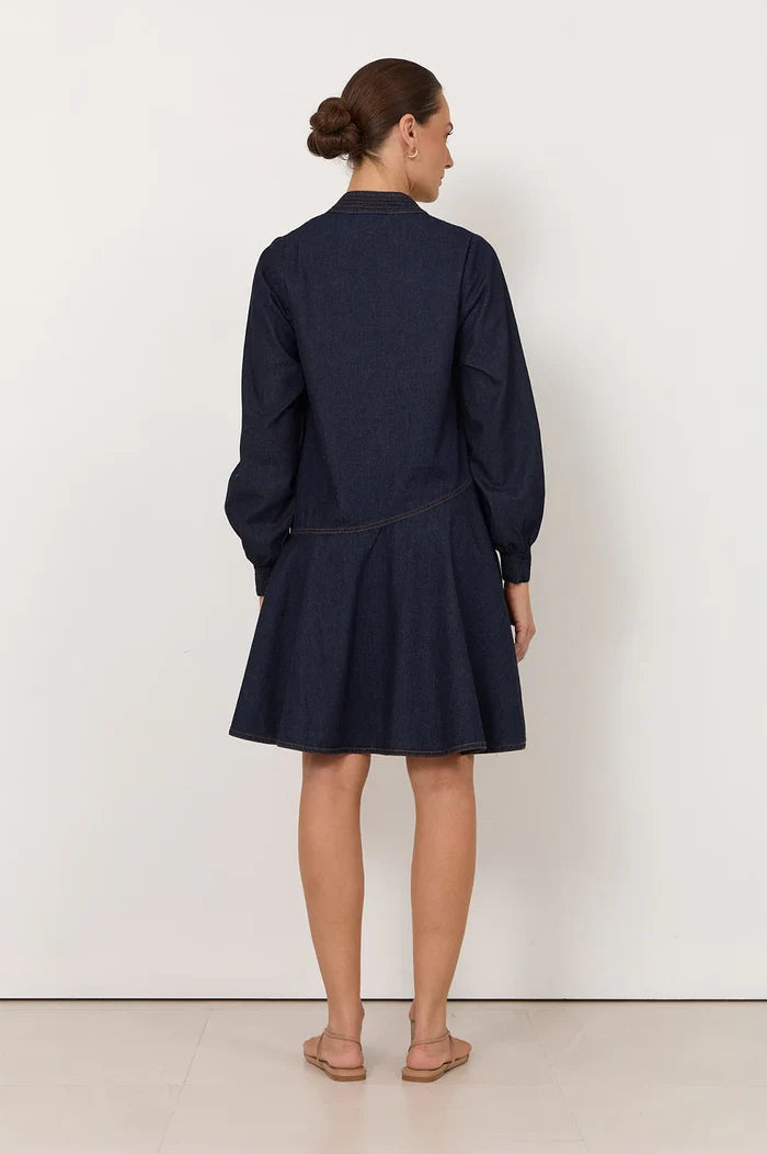 Adorne Genna Light Weight Denim Dress