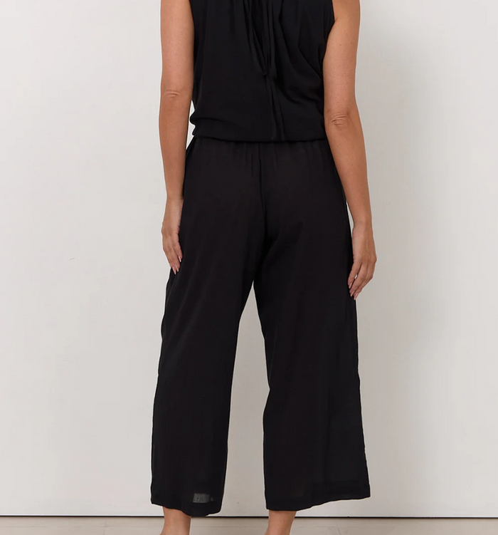 Adorne Romeo Cropped Cotton Pants