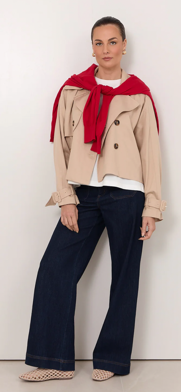 Adorne Rowan Cotton Cashmere Knit