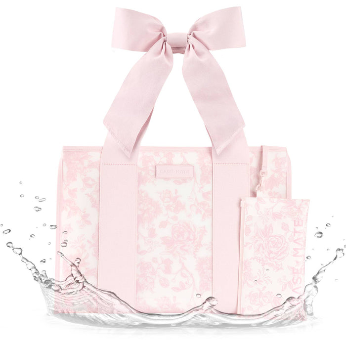 Afternoon Rosé Bow Jelly Tote Bag | Case-Mate