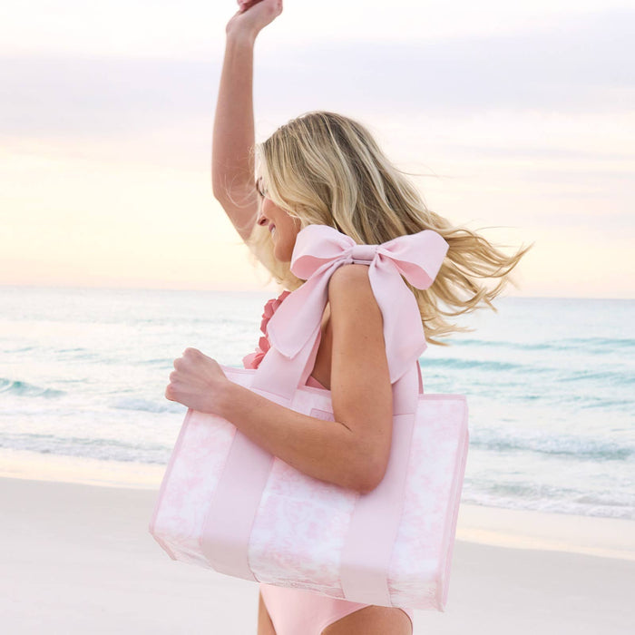 Afternoon Rosé Bow Jelly Tote Bag | Case-Mate