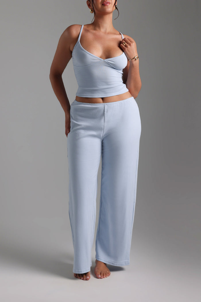 Air-Sleep Relaxed Pants - Celeste