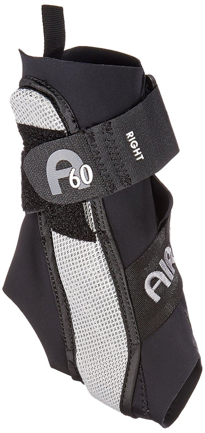 Aircast A60 Ankle Support Small Right Ankle Black Grey 1 Count
