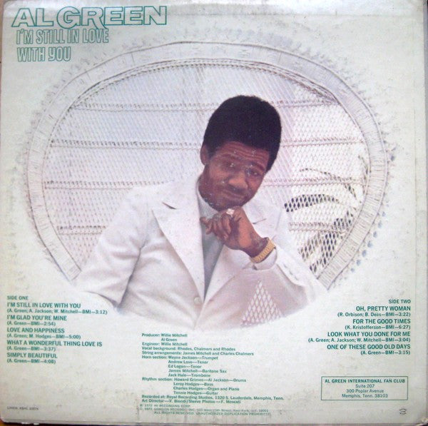 Al Green - I'm Still In Love With You (LP) [US] 1st (Very Good Plus (VG+))