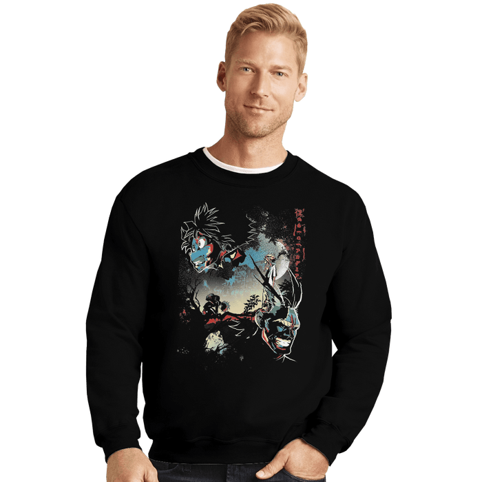 Crewneck Sweater, Unisex / Small / Black