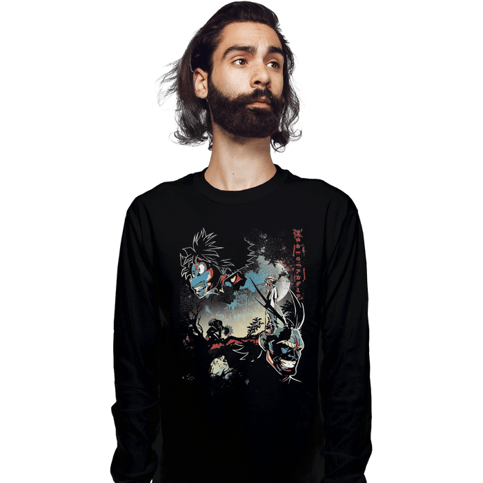 Long Sleeve Shirts, Unisex / Small / Black