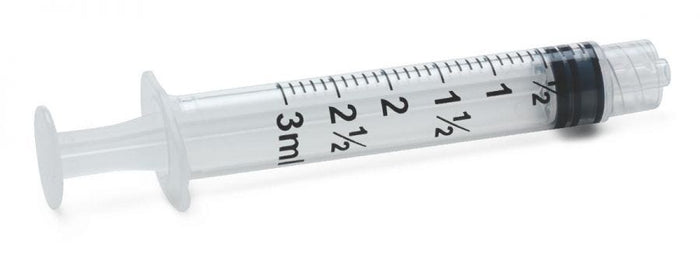 Aloetouch Luer Lock Syringes 3.00 mL, 100 Count