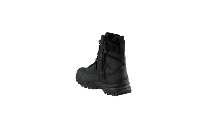Original SWAT best police boots with a side zipper, featuring a non-marking rubber outsole.