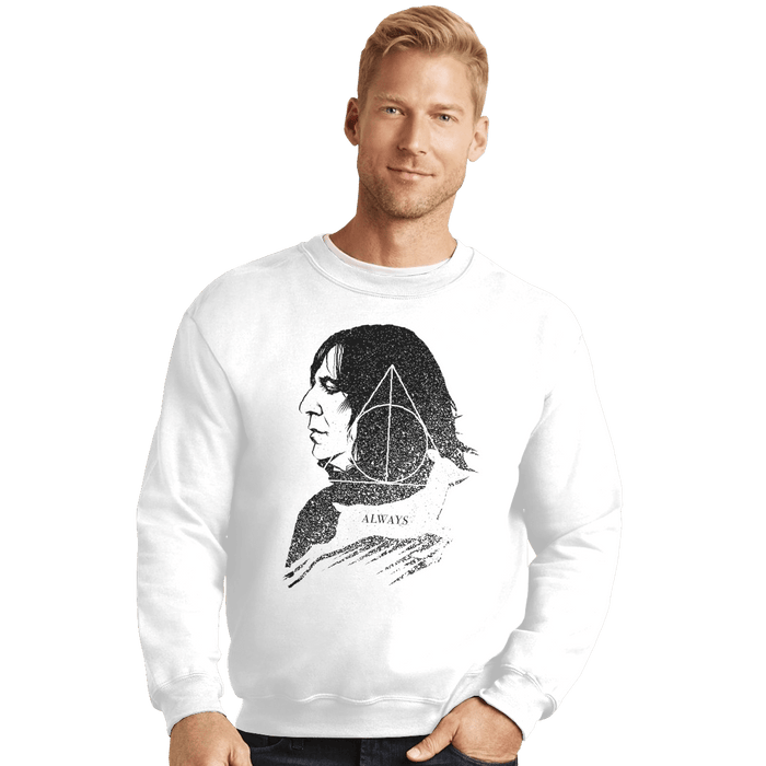 Crewneck Sweater, Unisex / Small / White