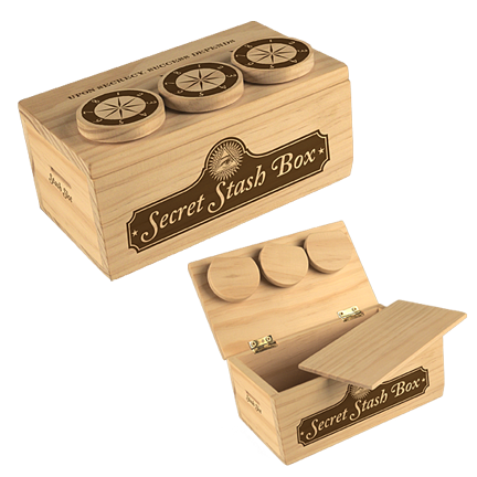American Revolution Secret Stash Box