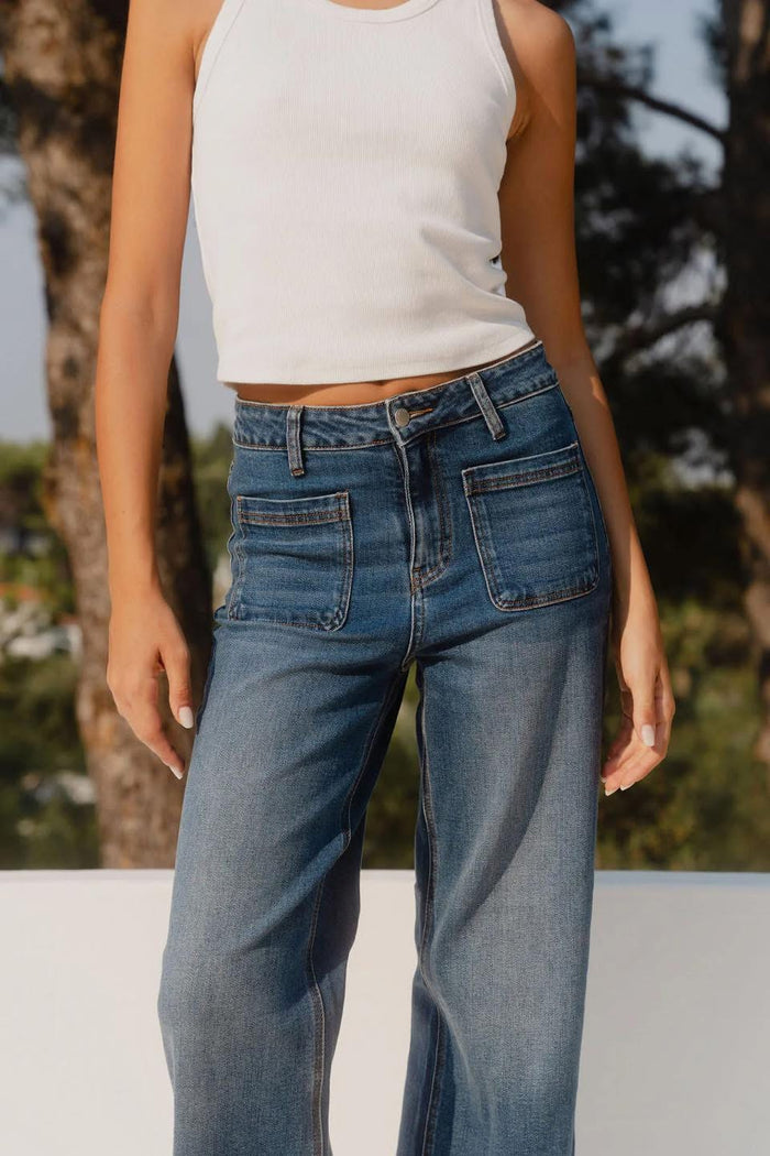 Among The Brave Zoey Jeans Marine Blue