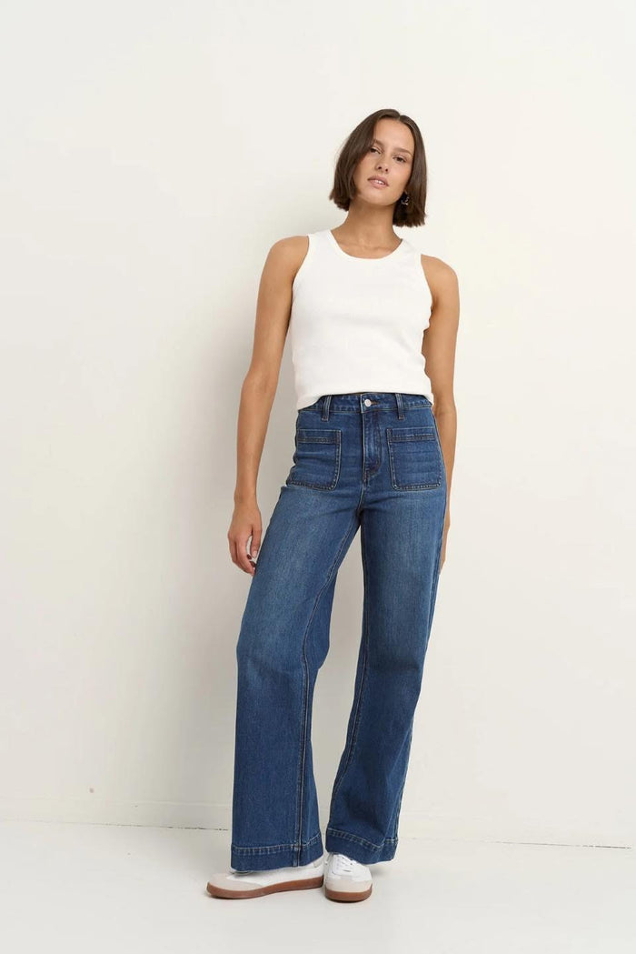 Among The Brave Zoey Jeans Marine Blue