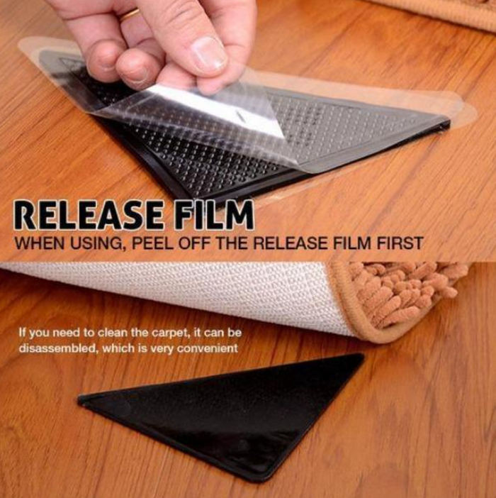Anti-slip Rug Grippers (set of 4)