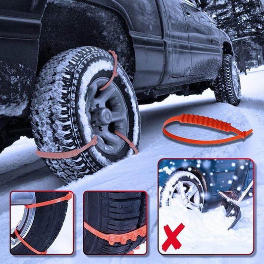 Anti-slip Tire Chains (10pcs)