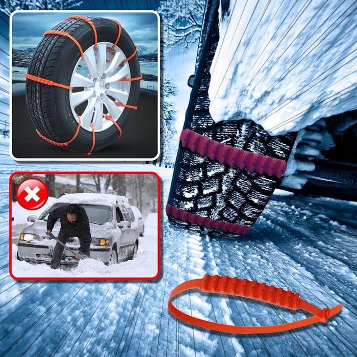 Anti-slip Tire Chains (10pcs)