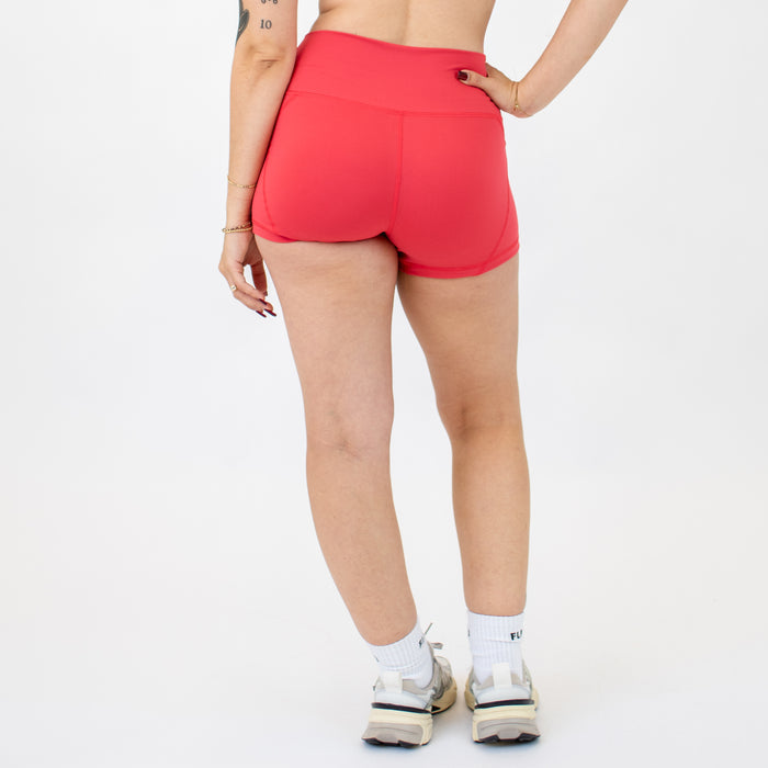Watermelon Apex Contour Short 3.25" - Mid Rise by FLEO - 6