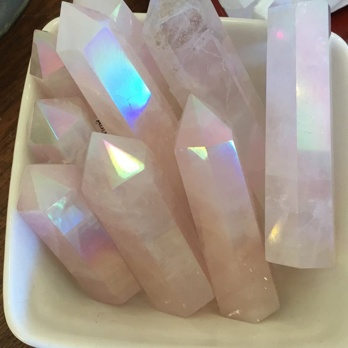 Aura rose quartz