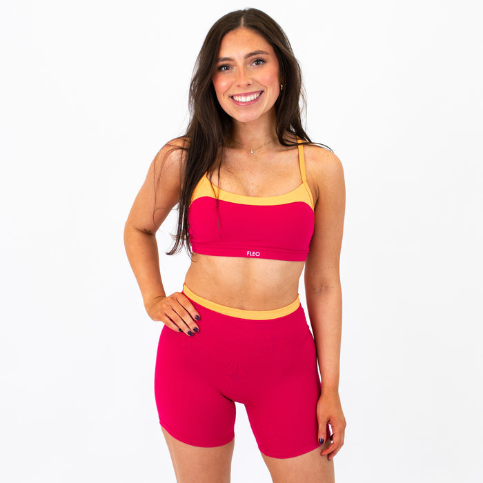 Jazzy + Papaya Austin Sports Bra - Medium Support by FLEO - 1