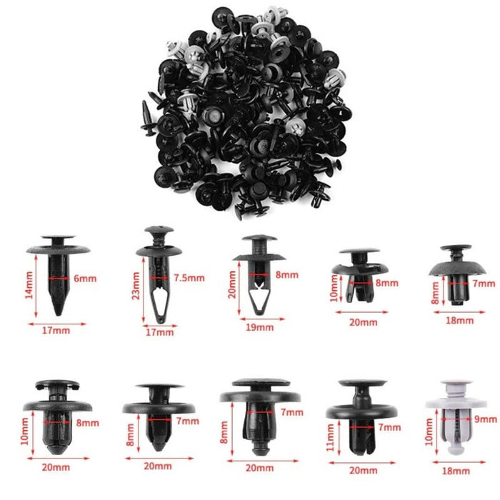 Auto Fastener Clip Set