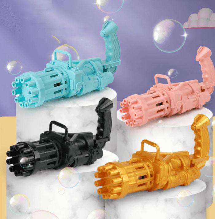 Automatic Gatling Bubble Cannon