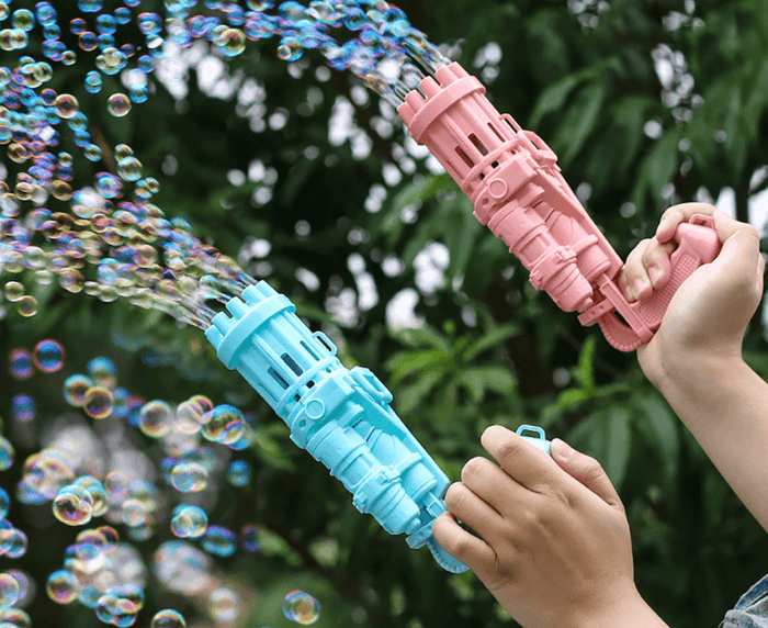Automatic Gatling Bubble Cannon