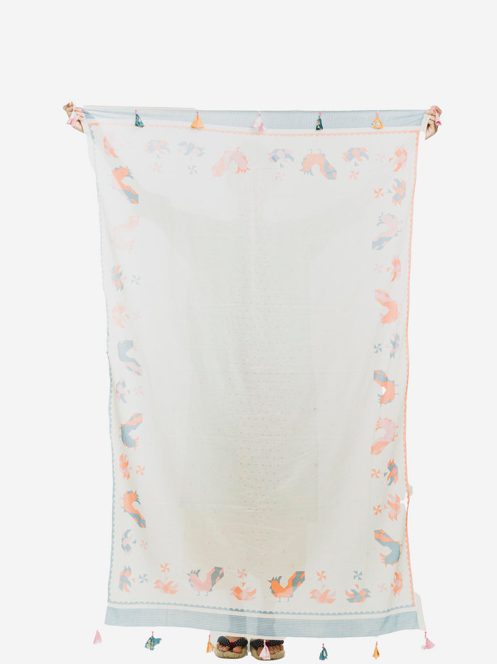 "Ayam Hias" - Shawl