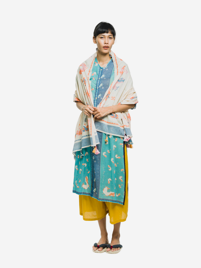 "Ayam Hias" - Shawl