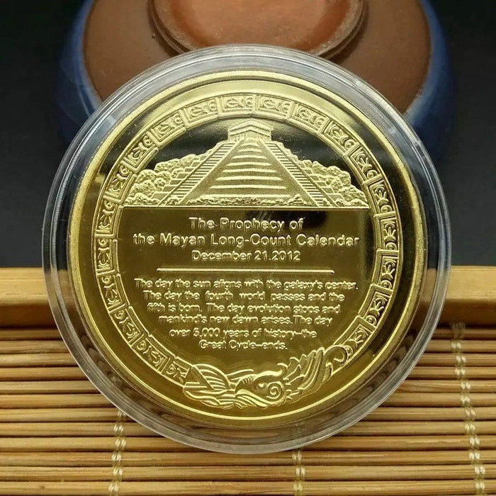 Aztec Calendar Medallion