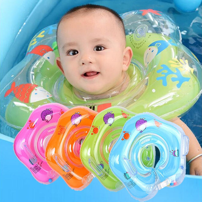 Baby neck swim ring float