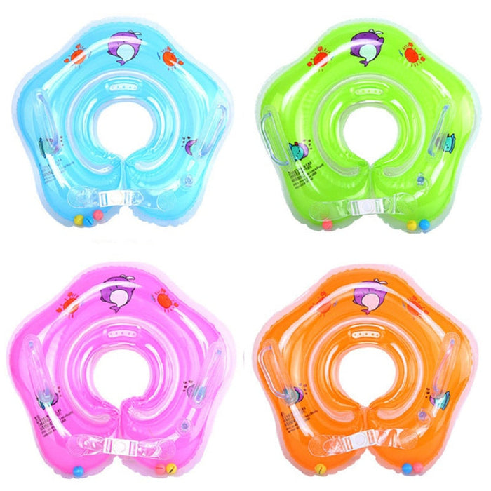 Baby neck swim ring float