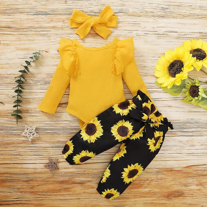 Baby sunflowers set