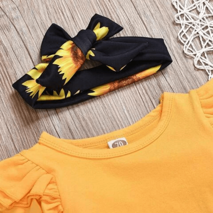 Baby sunflowers set