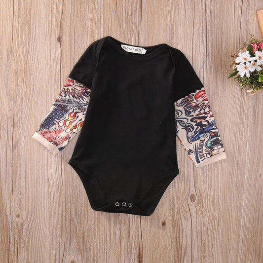 Baby Tattoo Romper
