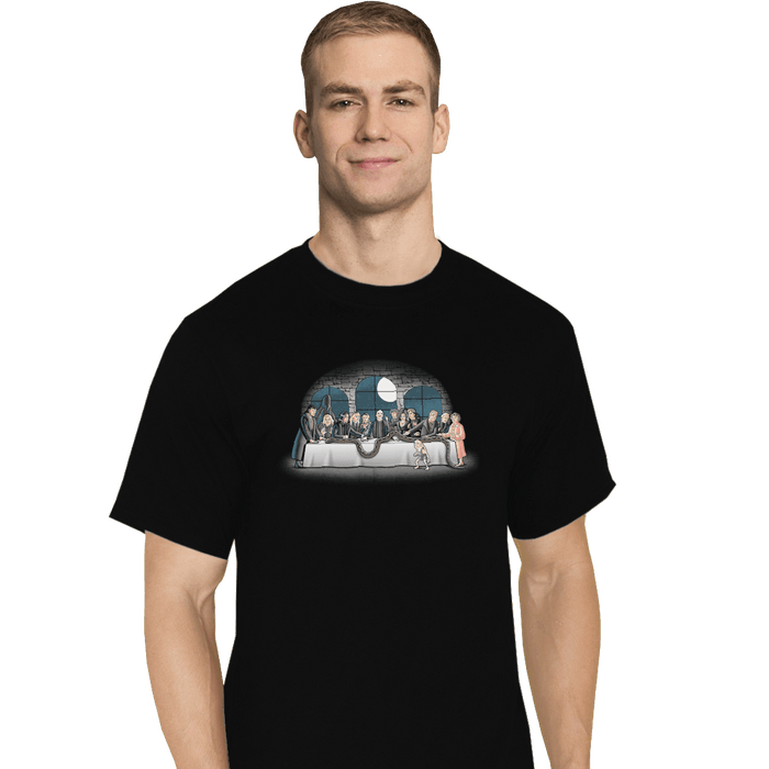 Shirts T-Shirts, Tall / Large / Black Bad Magic Dinner