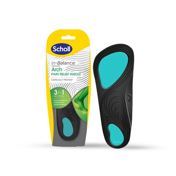 Scholl Insoles S (4.5 – 6.5) Ball of Foot & Arch Pain Relief Insoles Small