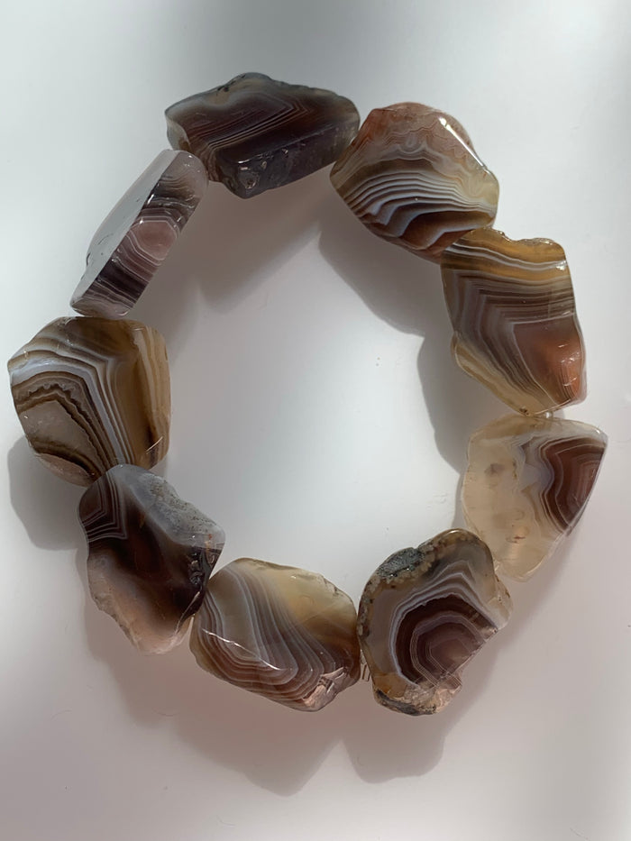 Banded Agate Bracelet