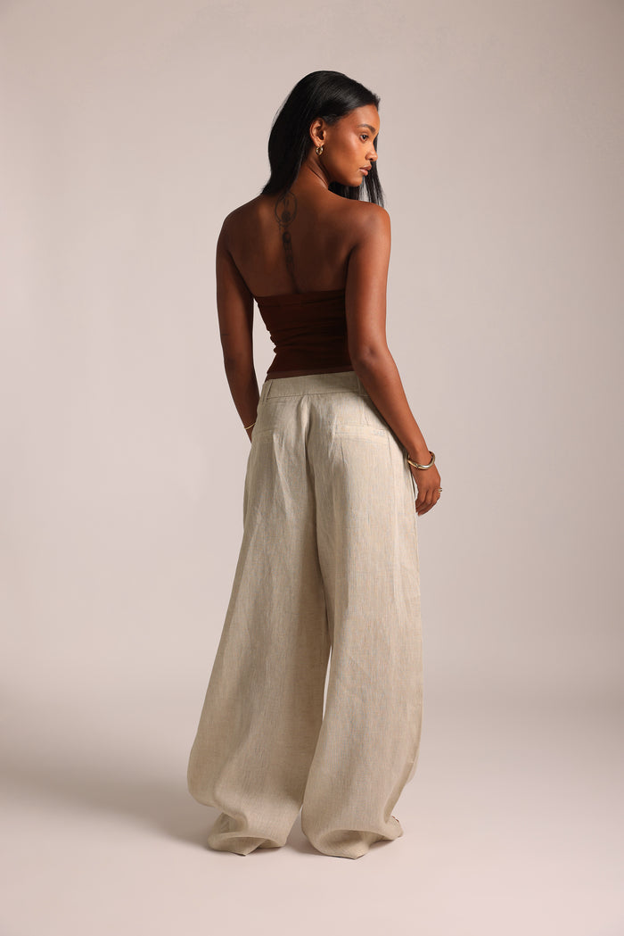 Banded Tube Top - Sunbaked