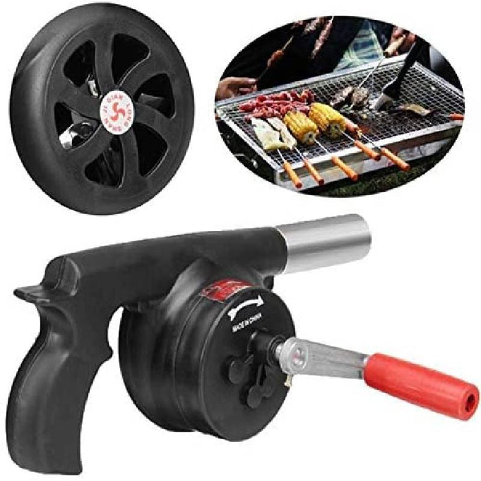 Barbecue air blower