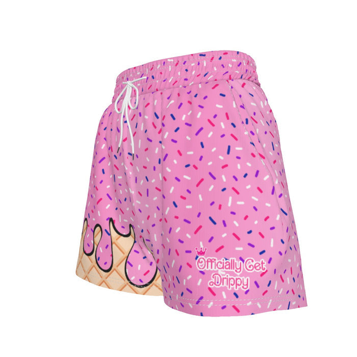 Barbie Inspired Ice Cream Sport Shorts (All Sizes)