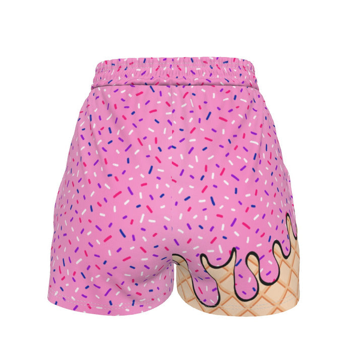 Barbie Inspired Ice Cream Sport Shorts (All Sizes)