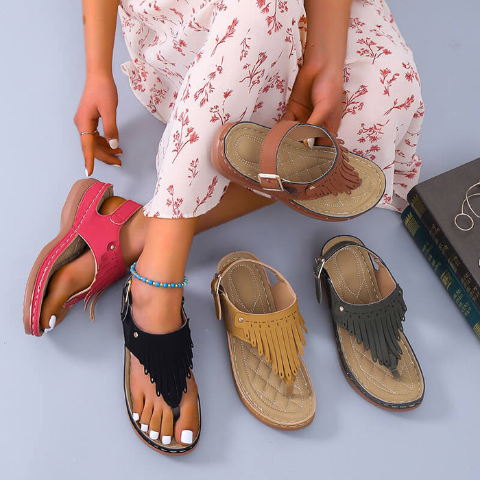 Beach Tassel Sandals