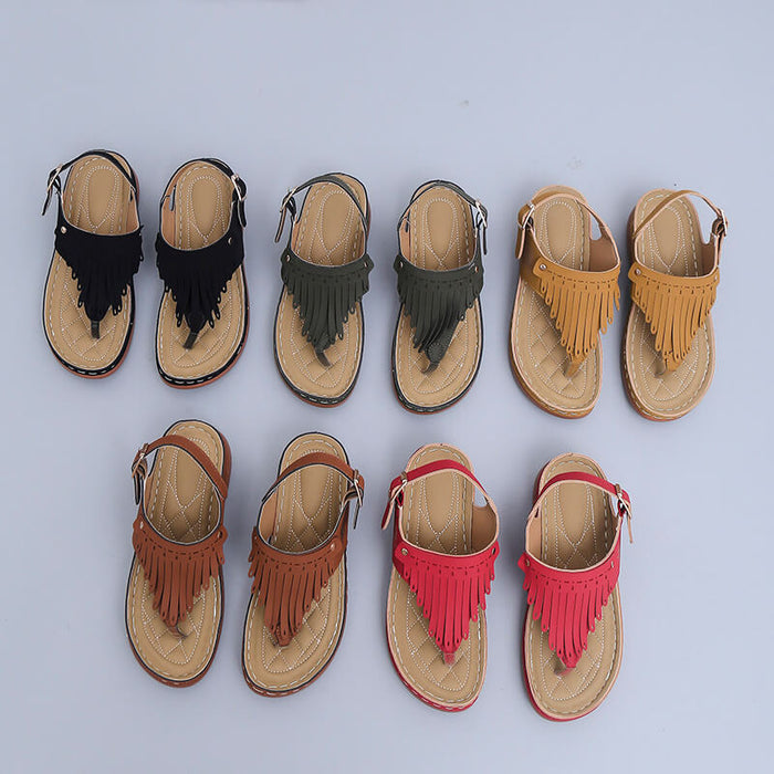 Beach Tassel Sandals