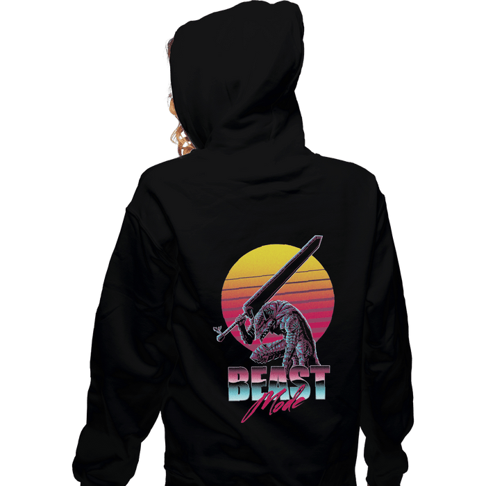 Zippered Hoodies, Unisex / Small / Black