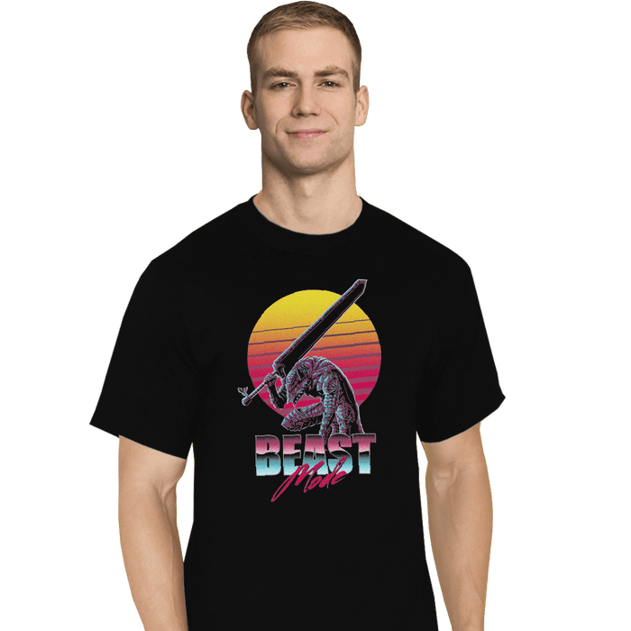 Shirts T-Shirts, Tall / Large / Black Beast Mode